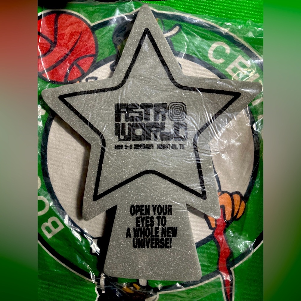 Astro World Travis Scott Tour Foam Star Collectible